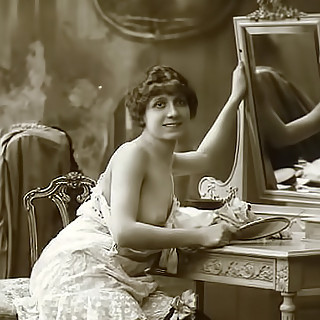 The Famous Vintage Riscue Cards From France 1920 Displaying Beautiful Nudes