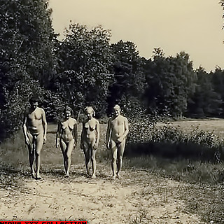 Very Old Vintage Photos from 1920-1930 Featuring Naked Naturist Girls Playing Outdoors and then Fuck
