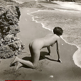 Very Old Vintage Photos from 1920-1930 Featuring Naked Naturist Girls Playing Outdoors and then Fuck