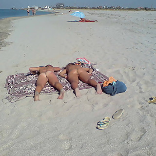 Only Here You Can See Hottest Naturist Girls Who Spread Their Pussies for Me at the Beach and Ask Me