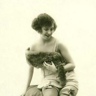 Antique Post Cards With Undressed Naked Ladies From 1924