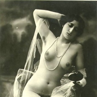 Antique Post Cards With Undressed Naked Ladies From 1924