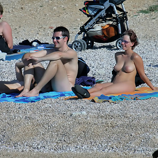 Family Naturism in Europe - Enjoy Hot Photos of My Naked Relatives Having Good Time on Nude Beaches 