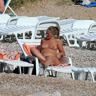 Amateur Photos from Naturist Beaches with Nude Chicks Living Their Lives and Enjoying Being Naked wi
