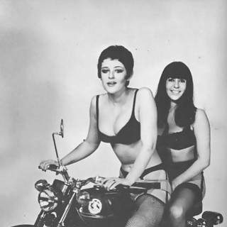 Hard To Find Vintage Erotica Photos Of Sexy Female Bikers