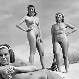 A View into Modern Naturism Life and a Flashback into the Sixties When Girls Had Big Bushes and Sexy