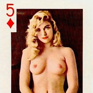Vintage Naked Playing Cards Collection