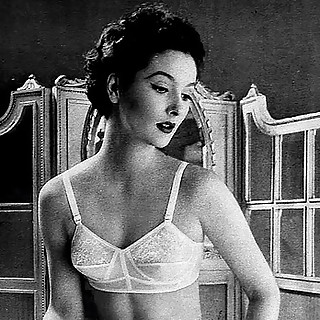 A Short Peek into Underwear Fashion of the 50's With a Bit of Naked Boobs & Hairy Pussy Spreadin