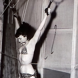 Impossible to Find Vintage Photos of Betty Paige Featuring Her Leg and Bondage Fetish and Ultra Rare