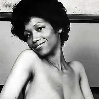 Sylvia McFarland - African American Vintage Adult Model from the 1970s Famous for Her Large Afro Hai