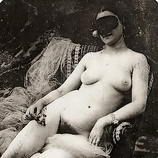 First Photos in the History of Humankind where Women were Completely Naked with Pussy Hair Visible a
