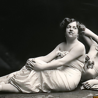Genuine Vintage Erotica from the Past Hot Naked Girls of the 1920s from Erotic French Postcards from