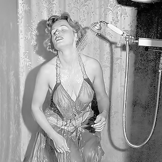 The Sweetest Vintage Water Fetish Photos of 1950-1960 from VintageCuties.com