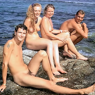 Exclusive Vintage Naturist Photos of 1950 and 1960 as well as 1970 with Nude Hairy Girls and Couples