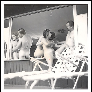 Gorgeous Vintage Naturists Celebrate Their Bodies by Taking Everything off to Show Amateur Tits and 