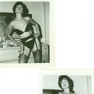 Professional Vintage Naked Models Posing For Camera
