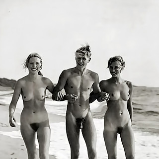 Vintage Erotica and Naturism Photos of 1950-1960s Featuring Women with Hairy Pussies and Women with 