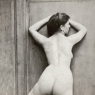 The very First Erotic Photos from a Personal Collection of Vintage Cuties with Undressed Naked Ladie
