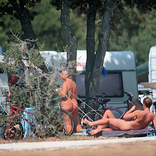 Nude Couples and Naturist Girls Enjoy Their Nakedness and Don't Mind Showing Their Genitals when I a