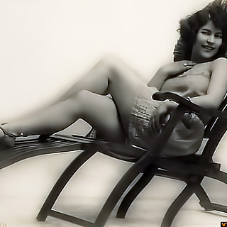 Hot Nude Teens in French Postcards Featuring Real Innocent Girls of 1920 Posing Naked in Vintage Por