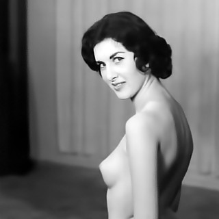 Breathtaking Vintage Models Are Topless in Sexy Nylons and Their Big Tits Look Mouth Watering