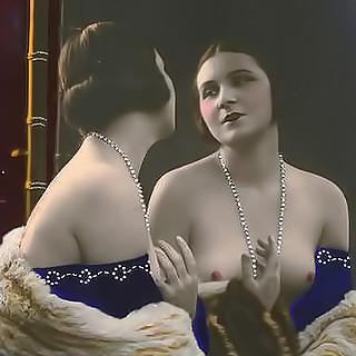 Vintage Art Nudes of Old Time Models with Their Sexy Curves and Perky Breasts on Display for All to 