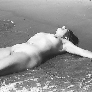 Vintage Naturism vs. Today's - Very Hot Naked Girls with Hairy Bushes and Shaven Vaginas Sunbathing 