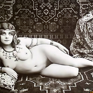 Several Sensual Vintage Ladies Shot in Early 1920s Lusty Beauties in Fine Prehistoric Antique Photog