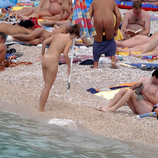 Sensational Naturist Beach Fucking Action where a Group of People Decided to Make an Orgy and Fuck i