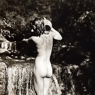 Very Rare Full Frontal Female Nudity Open Legs and Hairy Bushes in These Vintage Erotica Photos of E