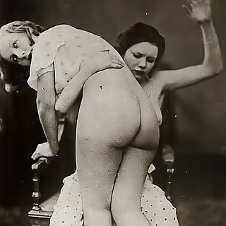 Forgotten European Nude Photography from 1850 to 1920 Featuring Lewd Naked Girls Posing on Vintage X