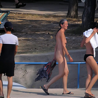 Watch Nude Girls Women and Couples Having Good Time Naked at Naturist Beaches Across the Europe and 