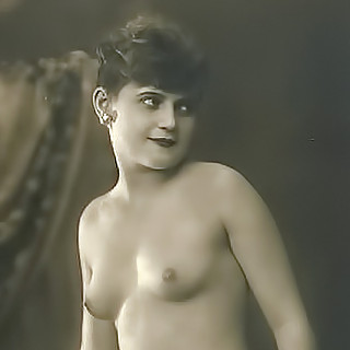 Vintage French Erotica so Called Risque Postcards Featuring Lovely Naked Ladies of the 1920s Their B