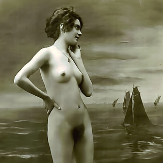 Very Rare to Find Vintage Erotica Photos of Naked Women with Full Frontal Nudity from Early 1900 Yea