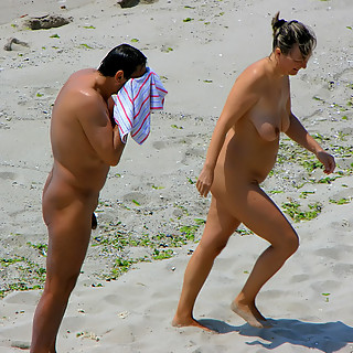 Mature Women Totally Naked on Naturist Beaches Across the Country Lots of Hot Tits Pussies and Asses