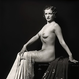 Vintage Sex Photos from the 1900s of Full Frontal Nudity and Sexy Posing Performed by Young Beautifu