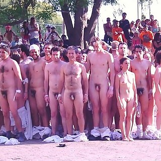 Hundreds of Naturists Took Part in these Naked Flash Mobs around the World - All Nude People in the 